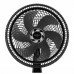 VENTILADOR BRITANIA BVT400 TURBO 40CM 6 PAS 3 VEL 127V PRETO