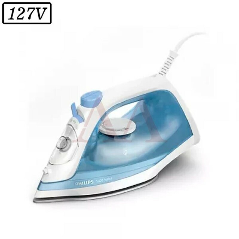 FERRO DE PASSAR PHILIPS WALITA DST1050/22 A VAPOR 127V BRANCO / AZUL