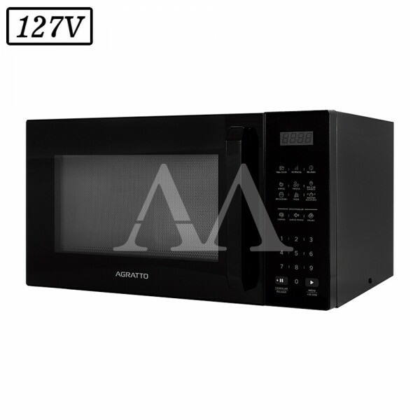 FORNO MICROONDAS AGRATTO AMIC01N 32L 127V PRETO