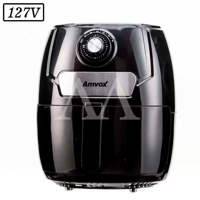 FRITADEIRA 4,5L AMVOX AIR FRYER ARF1245 1400W 110V PRETA